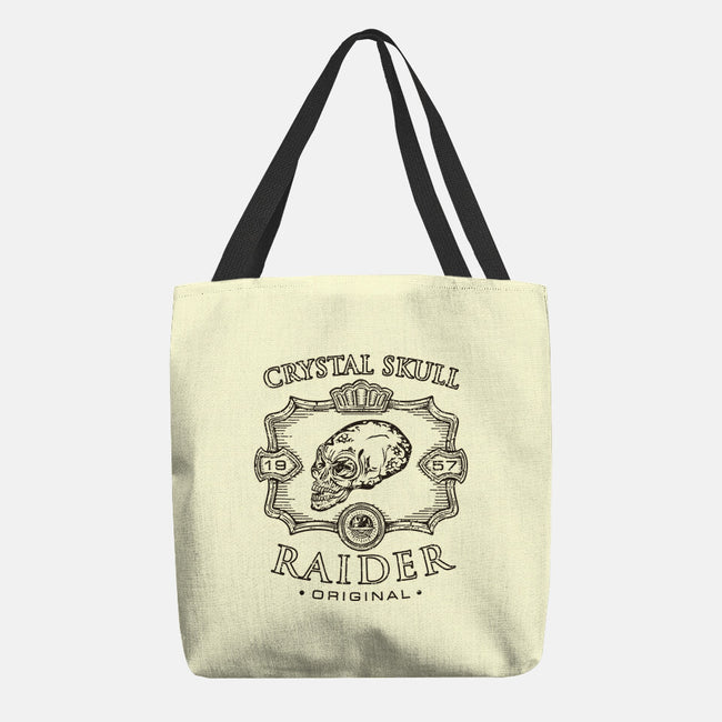 Crystal Skull Raider-None-Basic Tote-Bag-Olipop