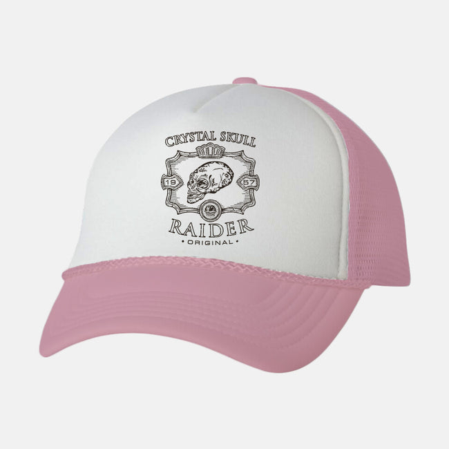 Crystal Skull Raider-Unisex-Trucker-Hat-Olipop