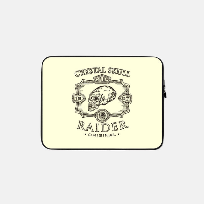 Crystal Skull Raider-None-Zippered-Laptop Sleeve-Olipop