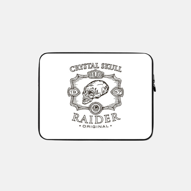 Crystal Skull Raider-None-Zippered-Laptop Sleeve-Olipop