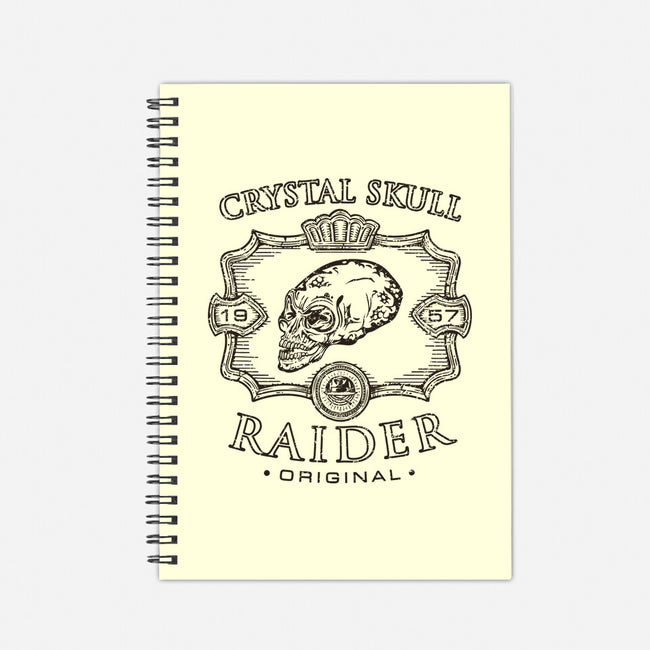 Crystal Skull Raider-None-Dot Grid-Notebook-Olipop