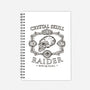 Crystal Skull Raider-None-Dot Grid-Notebook-Olipop