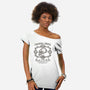 Crystal Skull Raider-Womens-Off Shoulder-Tee-Olipop