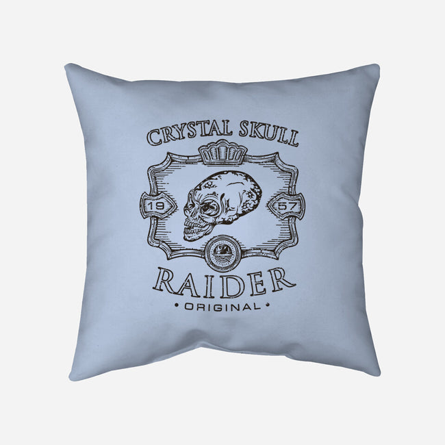 Crystal Skull Raider-None-Non-Removable Cover w Insert-Throw Pillow-Olipop