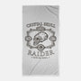 Crystal Skull Raider-None-Beach-Towel-Olipop