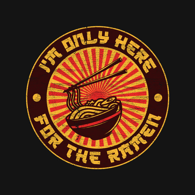 I'm Only Here For The Ramen-Womens-Fitted-Tee-sachpica