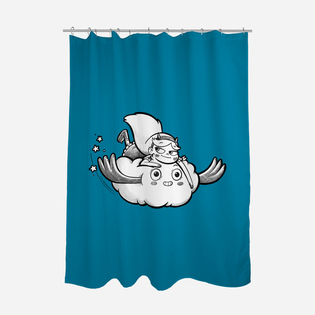 Force Of Evil-None-Polyester-Shower Curtain-Alexmoredesigns
