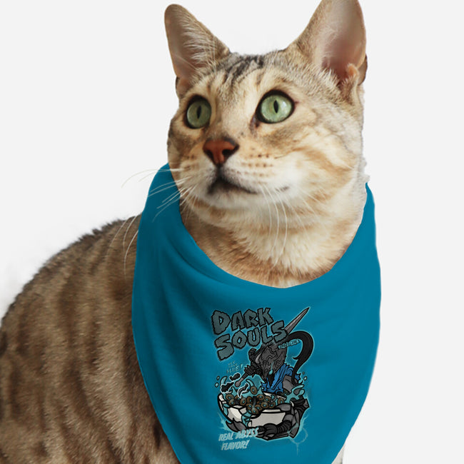 Dark Souls Chocolate-Cat-Bandana-Pet Collar-10GU