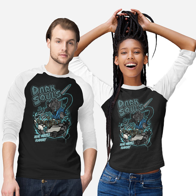 Dark Souls Chocolate-Unisex-Baseball-Tee-10GU