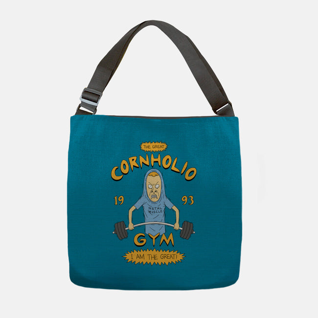 Cornholio's Gym-None-Adjustable Tote-Bag-pigboom