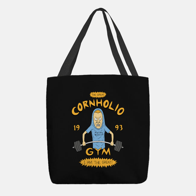 Cornholio's Gym-None-Basic Tote-Bag-pigboom