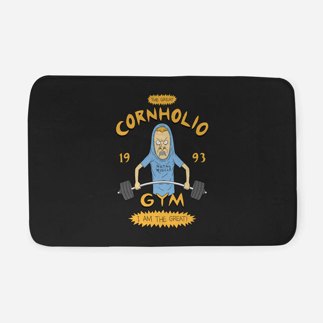Cornholio's Gym-None-Memory Foam-Bath Mat-pigboom