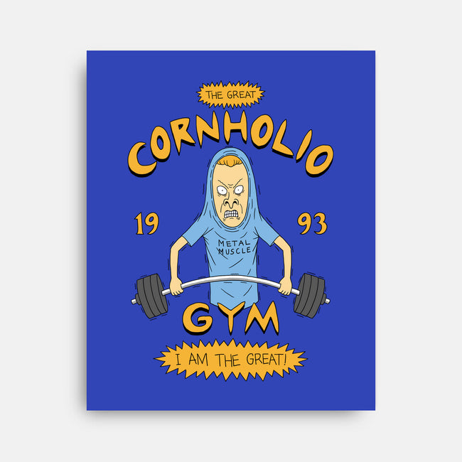 Cornholio's Gym-None-Stretched-Canvas-pigboom