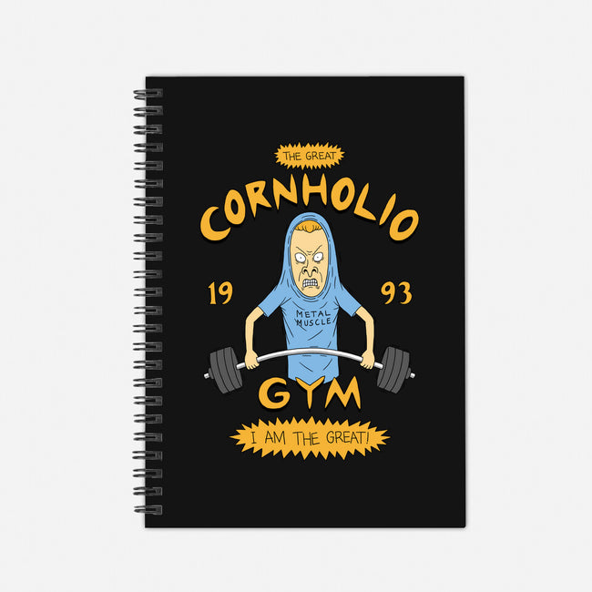 Cornholio's Gym-None-Dot Grid-Notebook-pigboom