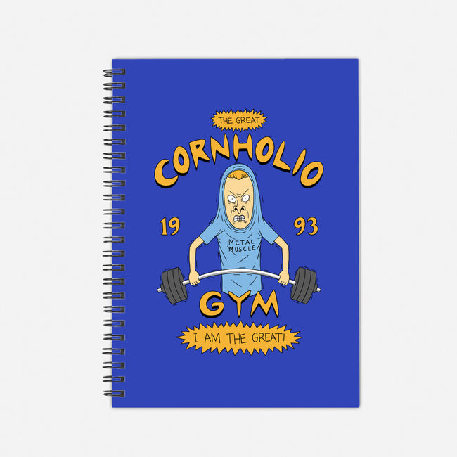 Cornholio's Gym-None-Dot Grid-Notebook-pigboom