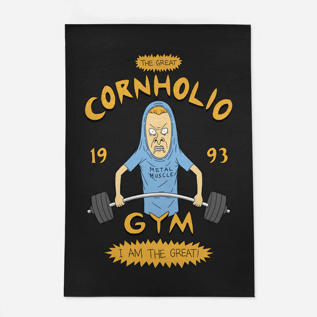 Cornholio's Gym-None-Outdoor-Rug-pigboom