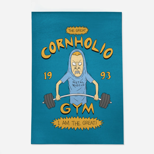 Cornholio's Gym-None-Outdoor-Rug-pigboom