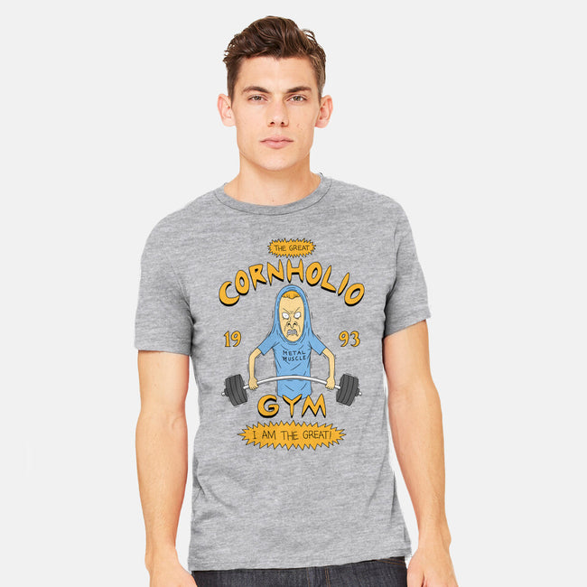 Cornholio's Gym-Mens-Heavyweight-Tee-pigboom