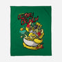 Golden Oozaru Crunch-None-Fleece-Blanket-10GU