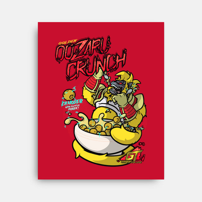 Golden Oozaru Crunch-None-Stretched-Canvas-10GU