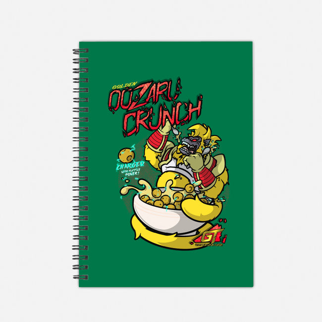 Golden Oozaru Crunch-None-Dot Grid-Notebook-10GU