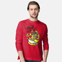 Golden Oozaru Crunch-Mens-Long Sleeved-Tee-10GU