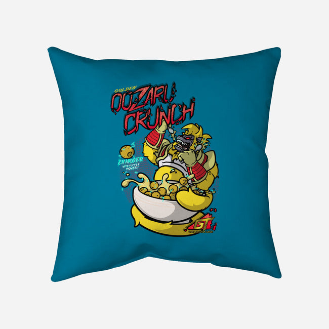 Golden Oozaru Crunch-None-Removable Cover-Throw Pillow-10GU