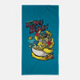 Golden Oozaru Crunch-None-Beach-Towel-10GU