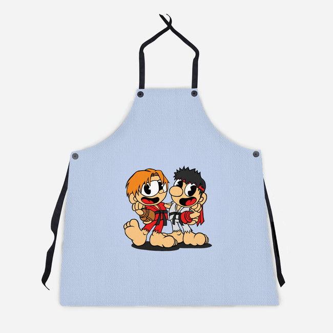 Fighterhead-Unisex-Kitchen-Apron-joerawks