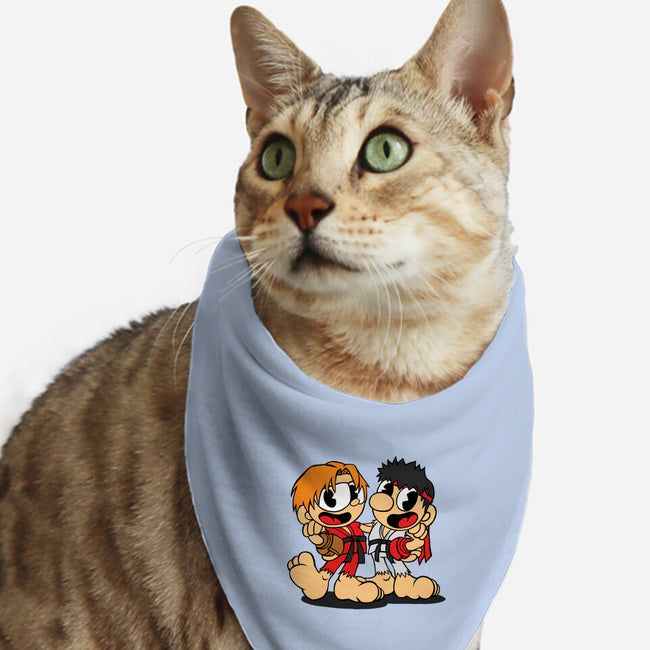 Fighterhead-Cat-Bandana-Pet Collar-joerawks