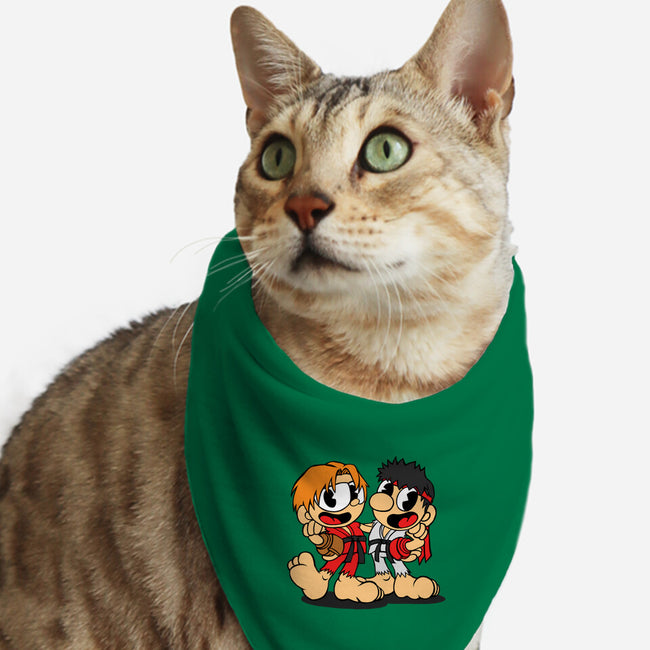 Fighterhead-Cat-Bandana-Pet Collar-joerawks