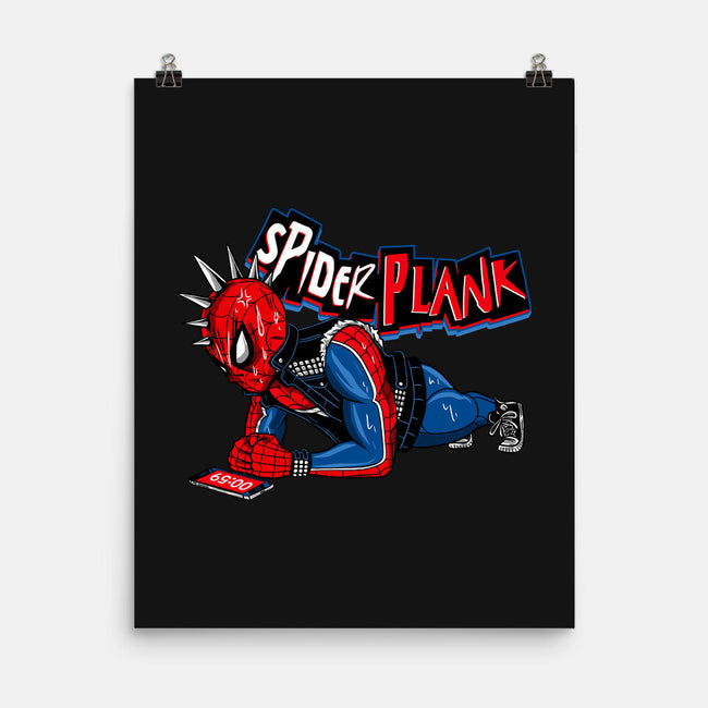 Spider Plank-None-Matte-Poster-gaci