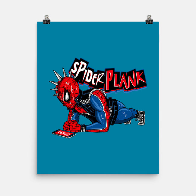 Spider Plank-None-Matte-Poster-gaci