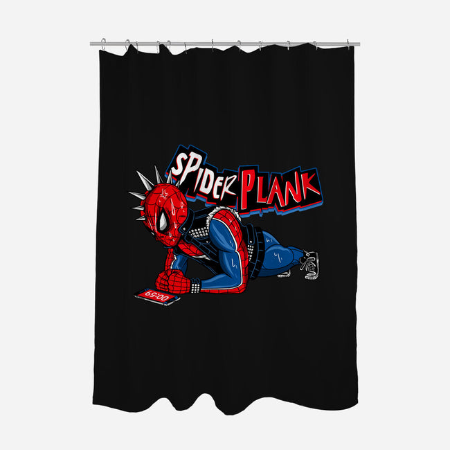 Spider Plank-None-Polyester-Shower Curtain-gaci