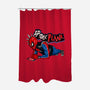 Spider Plank-None-Polyester-Shower Curtain-gaci