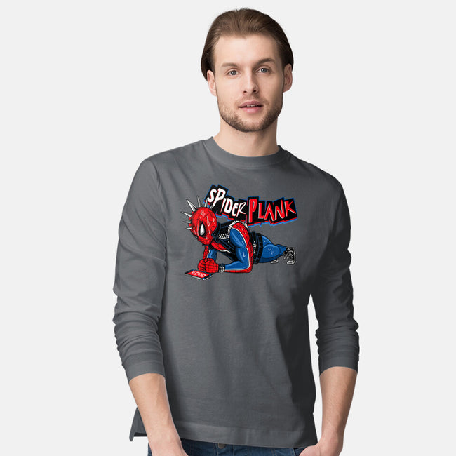 Spider Plank-Mens-Long Sleeved-Tee-gaci