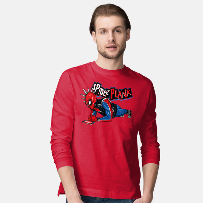 Spider Plank-Mens-Long Sleeved-Tee-gaci