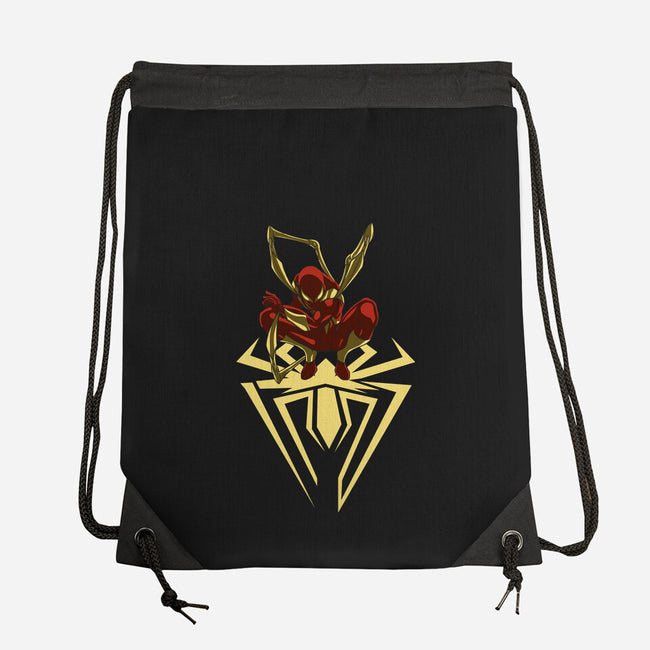 Iron Spider-None-Drawstring-Bag-Bahlens