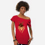 Iron Spider-Womens-Off Shoulder-Tee-Bahlens
