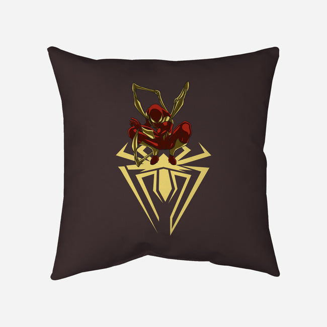 Iron Spider-None-Non-Removable Cover w Insert-Throw Pillow-Bahlens