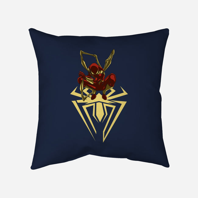 Iron Spider-None-Non-Removable Cover w Insert-Throw Pillow-Bahlens