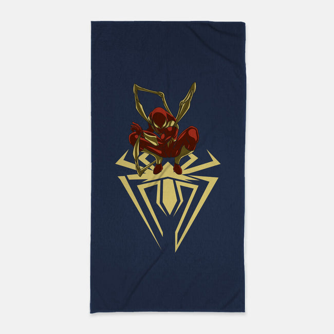 Iron Spider-None-Beach-Towel-Bahlens