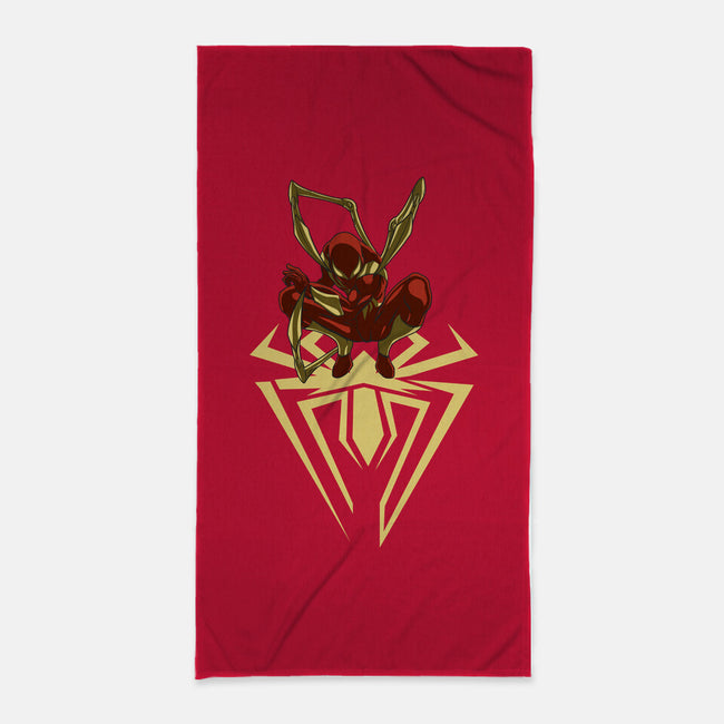 Iron Spider-None-Beach-Towel-Bahlens