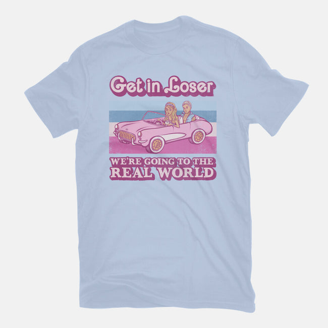 We're Going To The Real World-Womens-Basic-Tee-kg07