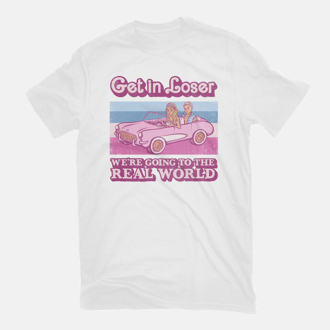 We're Going To The Real World-Unisex-Basic-Tee-kg07