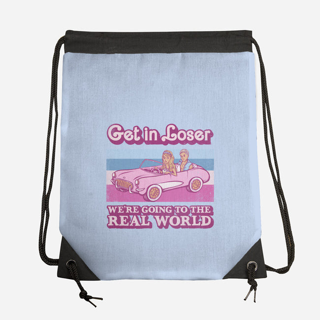 We're Going To The Real World-None-Drawstring-Bag-kg07