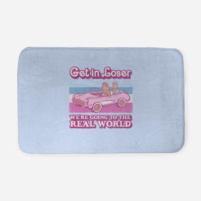We're Going To The Real World-None-Memory Foam-Bath Mat-kg07