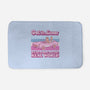 We're Going To The Real World-None-Memory Foam-Bath Mat-kg07