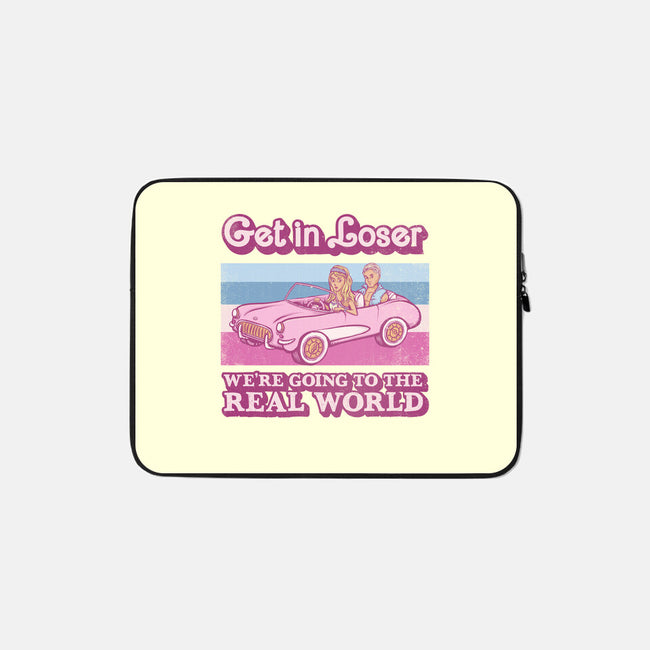 We're Going To The Real World-None-Zippered-Laptop Sleeve-kg07