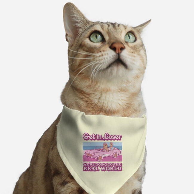 We're Going To The Real World-Cat-Adjustable-Pet Collar-kg07